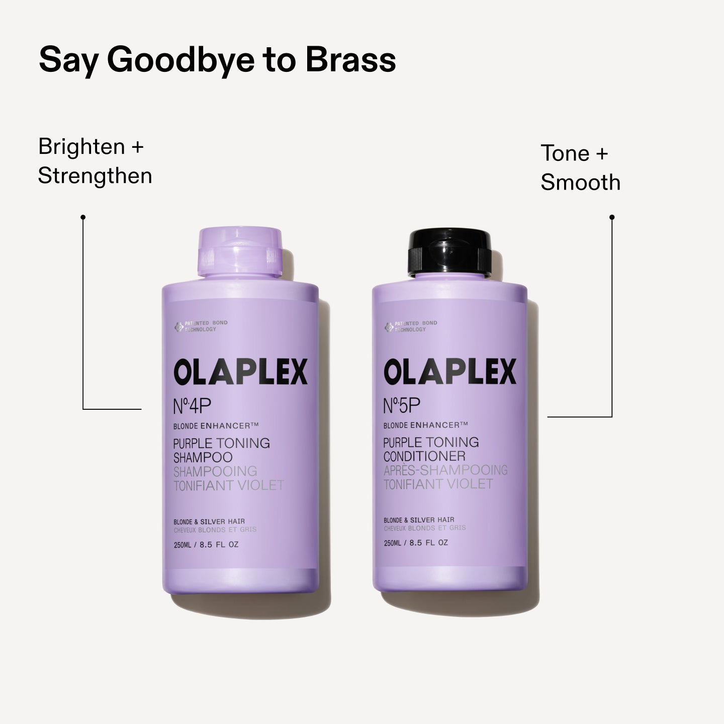 Nº.4P BLONDE ENHANCER™ PURPLE TONING SHAMPOO FULL SIZE - Image 5